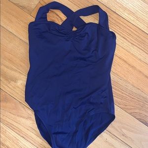 navy blue gaynor minden leotard